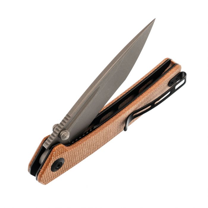 Складной нож CIVIVI Keen Nadder, сталь N690, Brown Micarta