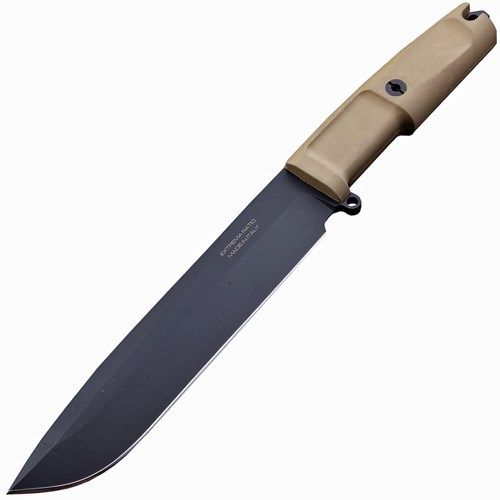 Нож с фиксированным клинком Extrema Ratio TFDE 19 Black Blade, cталь Bhler N690, рукоять прорезиненный форпрен