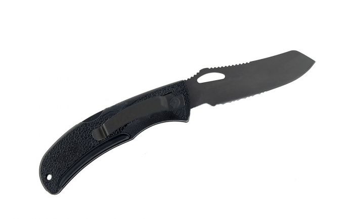 Складной нож Gerber E-Z Out Black, сталь CPM-S30V, рукоять термопластик GRN