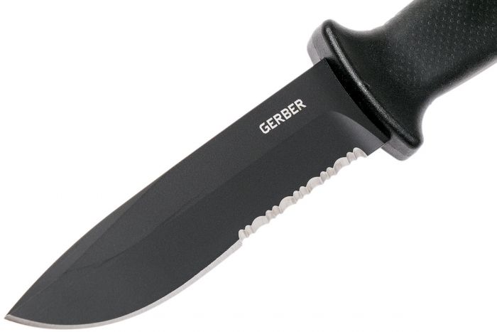 Нож с фиксированным клинком Gerber PRODIGY-R, сталь 420HC, рукоять термопластик GRN