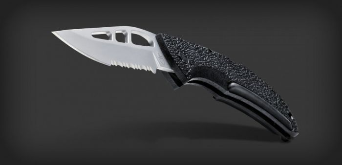 Нож складной Gerber E-Z Out Skeleton, сталь 420HC полусеррейтор, рукоять поликарбонат