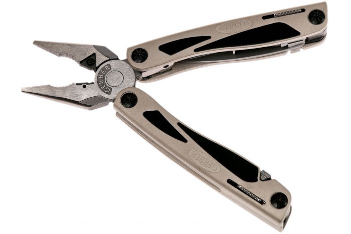 Мультитул Gerber - MP 800 Legend Stainless Steel, рукоять алюминий с резиновыми накладками