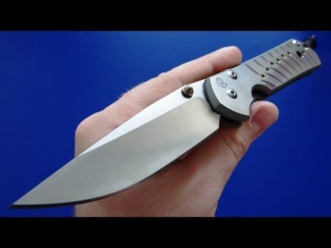 Нож складной Chris Reeve Large Sebenza 21 L21CGGUN See, сталь CPM S35VN, рукоять титан