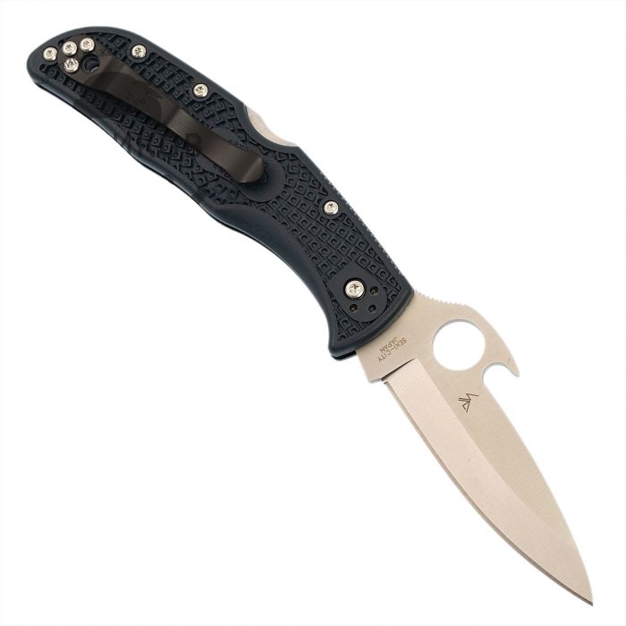 Складной нож Spyderco Endela Emerson OpenerT 243PGYW, сталь VG-10, рукоять G10, чёрный