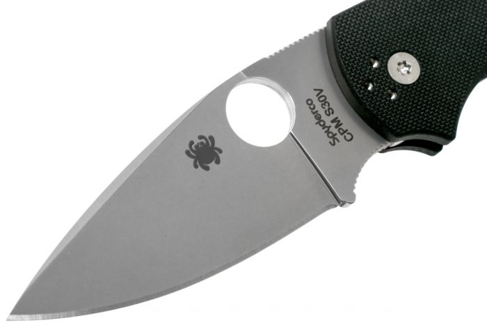 Складной нож Spyderco Native 5, сталь Crucible CPM® S30V™ рукоять G10, чёрный