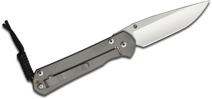 Нож складной Chris Reeve Large Sebenza 21, сталь CPM S35VN, рукоять титан с рисунком Waveform