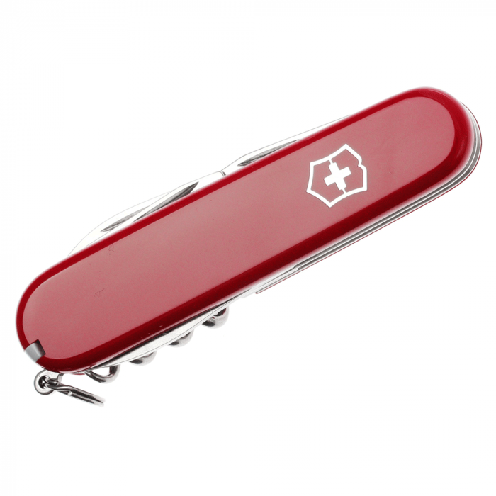 Нож перочинный Victorinox Spartan, сталь X55CrMo14, рукоять Cellidor®, красный