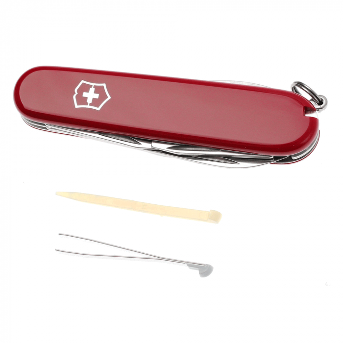 Нож перочинный Victorinox Spartan, сталь X55CrMo14, рукоять Cellidor®, красный