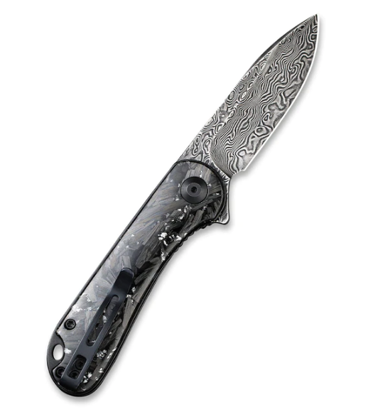 Складной нож CIVIVI Elementum, сталь Damascus, Liner-lock, Carbon Fiber