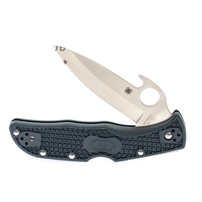 Складной нож Spyderco Endela Emerson OpenerT 243PGYW, сталь VG-10, рукоять G10, чёрный