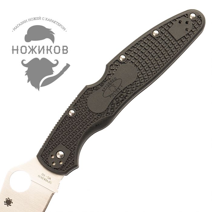 Нож складной Spyderco Police 4C07PBK4, сталь VG-10