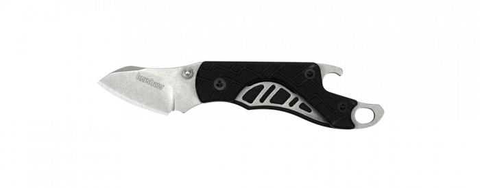 Складной нож Cinder Keychain KERSHAW 1025X Designed by Rick Hinderer, сталь 3Cr13, рукоять GFN термопластик, чёрный