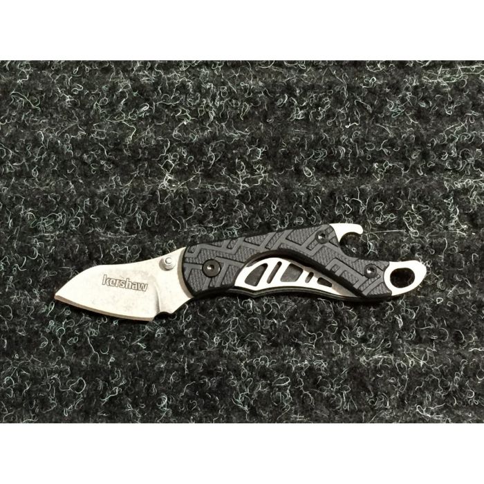 Складной нож Cinder Keychain KERSHAW 1025X Designed by Rick Hinderer, сталь 3Cr13, рукоять GFN термопластик, чёрный