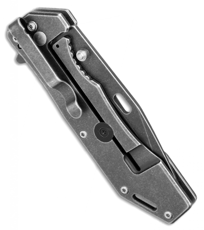 Нож складной KERSHAW 1302BW Lifter, сталь 4Cr14, рукоять нержавеющая сталь, коричневый