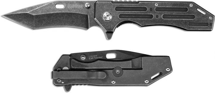 Нож складной KERSHAW 1302BW Lifter, сталь 4Cr14, рукоять нержавеющая сталь, коричневый