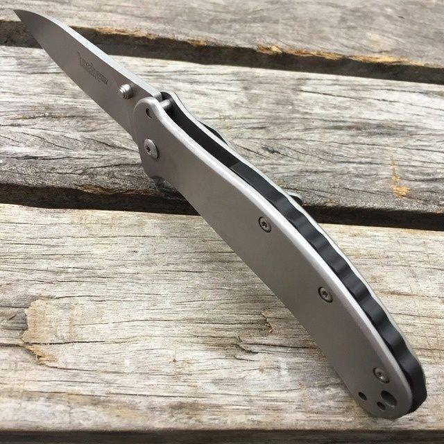 Складной нож Zing SS KERSHAW 1730SS, лезвие сталь 8Cr13MoV, рукоять нержавеющая сталь