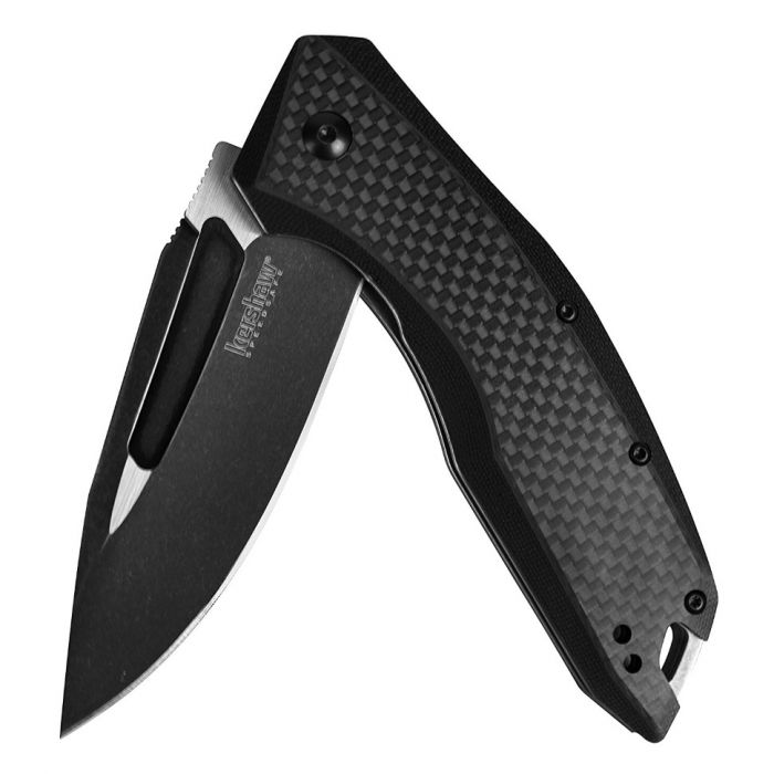 Складной нож Flourish KERSHAW 3935, сталь 8Cr13MoV BlackWash™, рукоять G-10 и Carbon