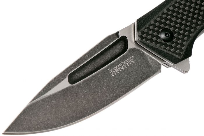 Складной нож Flourish KERSHAW 3935, сталь 8Cr13MoV BlackWash™, рукоять G-10 и Carbon