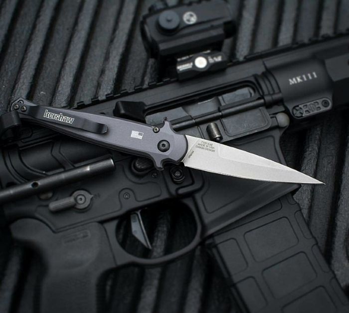 Полуавтоматический складной нож Launch 8 Matt Diskin Design - Kershaw 7150, сталь CPM 154