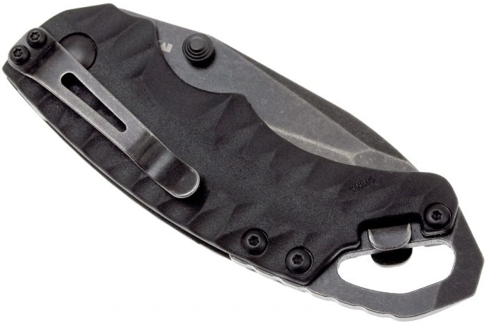 Нож складной Shuffle II - KERSHAW 8750TBLKBW, сталь 8Cr13MoV c покрытием BlackWash™, рукоять термопластик GFN чёрного цвета