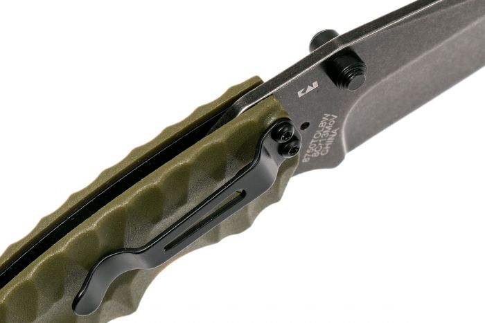 Складной нож Kershaw Shuffle II, сталь 8Cr13MoV, рукоять термопластик GRN, хаки