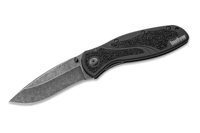 Складной полуавтоматический нож Kershaw Blur K1670BW, сталь Sandvik 14C28N, рукоять алюминий