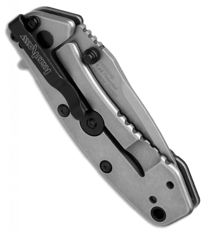 Складной полуавтоматический нож Kershaw Cryo G-10 K1555G10, сталь 8Cr13MoV, рукоять G-10/сталь