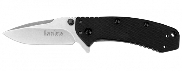 Складной полуавтоматический нож Kershaw Cryo G-10 K1555G10, сталь 8Cr13MoV, рукоять G-10/сталь