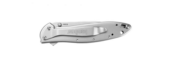 Складной нож Leek - Kershaw 1660CB (composite blade), сталь D2/Sandvik™ 14C28N, рукоять нержавеющая сталь 410