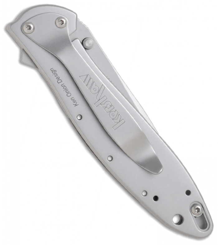 Складной нож Leek - Kershaw 1660CB (composite blade), сталь D2/Sandvik™ 14C28N, рукоять нержавеющая сталь 410