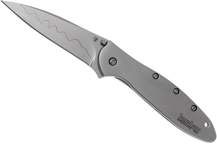 Складной нож Leek - Kershaw 1660CB (composite blade), сталь D2/Sandvik™ 14C28N, рукоять нержавеющая сталь 410