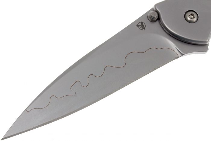 Складной нож Leek - Kershaw 1660CB (composite blade), сталь D2/Sandvik™ 14C28N, рукоять нержавеющая сталь 410