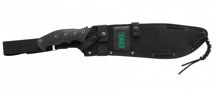 Мачете кукри CRKT Chanceinhel, сталь 65Mn Carbon Steel, рукоять пластик/резина