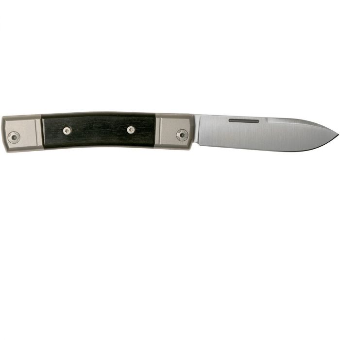 Складной нож LionSteel BestMan Drop, сталь M390, рукоять Ebony