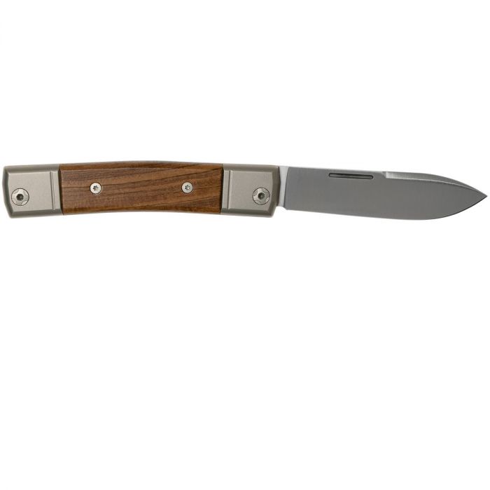 Складной нож LionSteel BestMan Drop, сталь M390, рукоять Santos wood