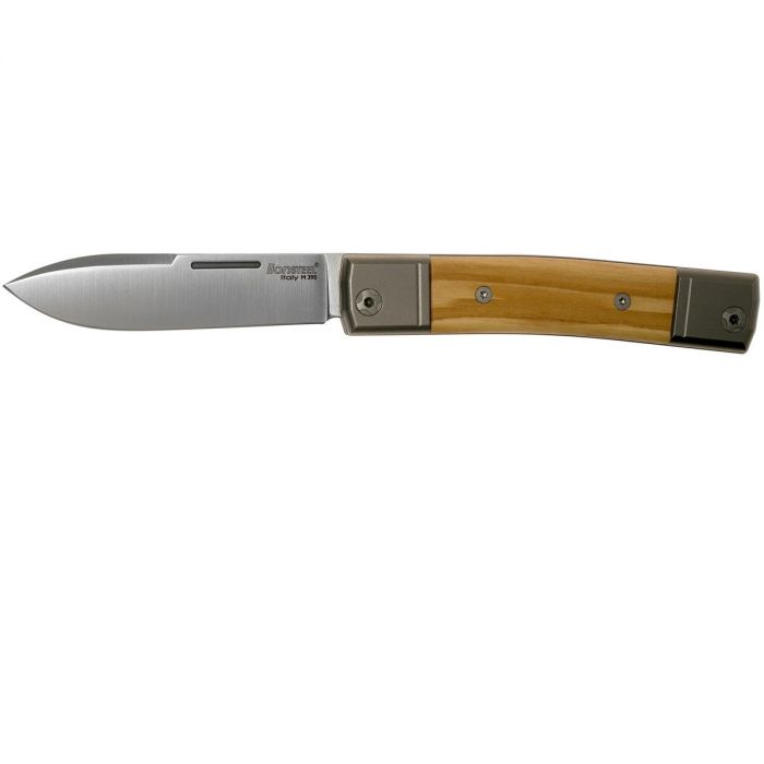 Складной нож LionSteel BestMan Drop, сталь M390, рукоять Olive