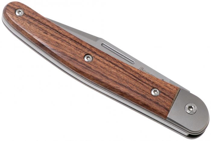 Складной нож Lionsteel Jack, сталь M390, рукоять палисандр