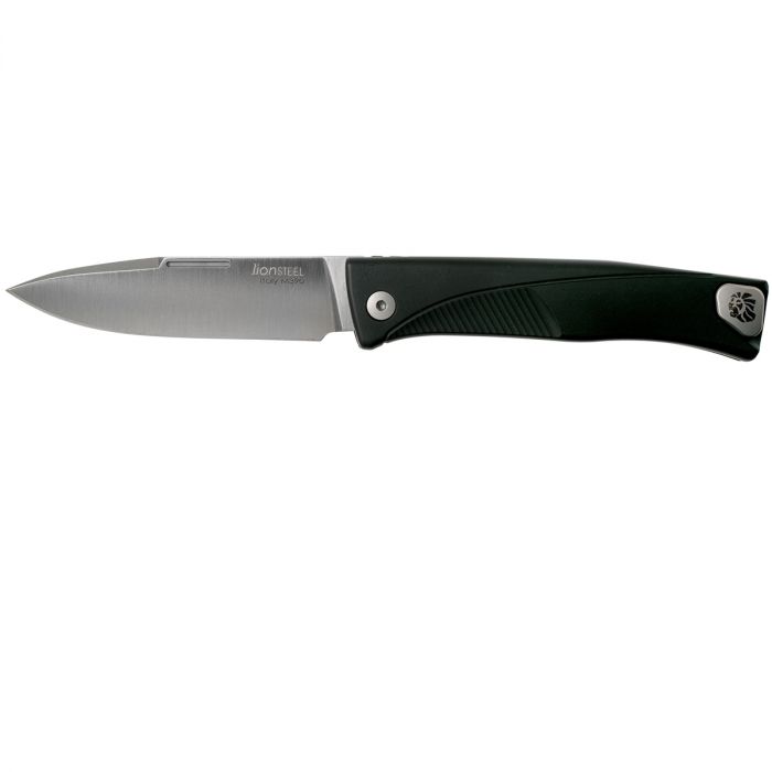 Складной нож LionSteel Thrill, сталь M390, рукоять Black aluminium