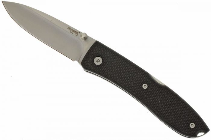 Нож складной LionSteel 8800 BK Opera, сталь D2 Tool Steel, рукоять стеклотекстолит G-10, черный