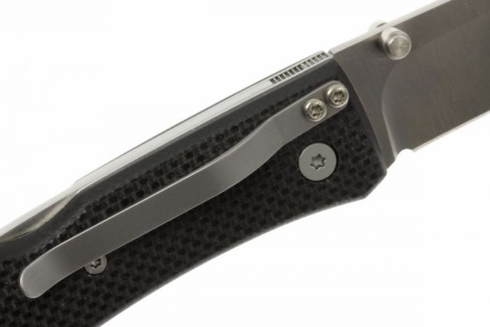 Нож складной LionSteel 8800 BK Opera, сталь D2 Tool Steel, рукоять стеклотекстолит G-10, черный