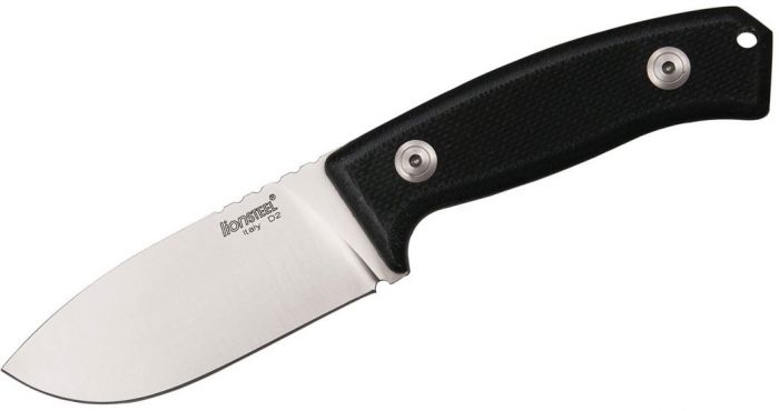 Нож с фиксированным клинком LionSteel M2 G10, сталь D2, рукоять G-10, черный