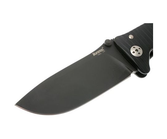 Нож складной LionSteel SR1A BB, сталь D2, рукоять алюминий