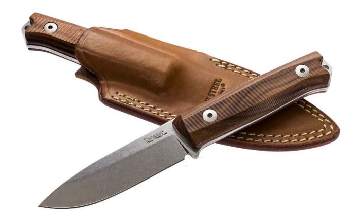 Нож LionSteel Bushcraft-R, сталь Sleipner, рукоять дерево