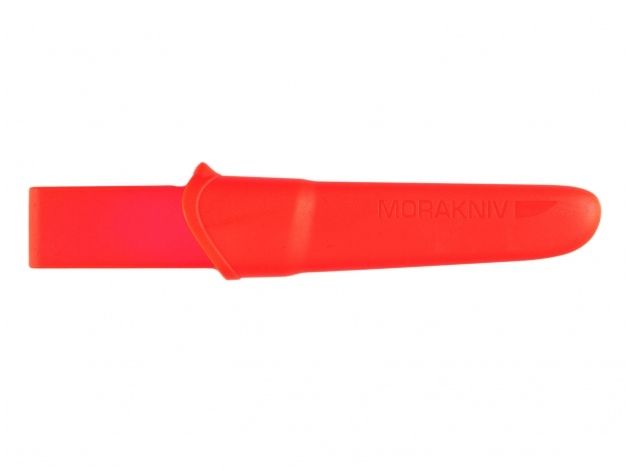 Нож с фиксированным лезвием Morakniv Companion F Rescue, сталь Sandvik 12С27, рукоять резина/пластик