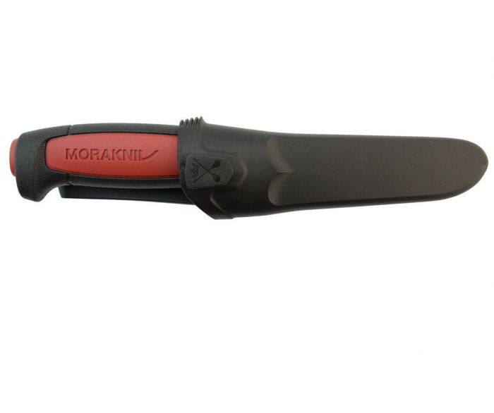 Нож с фиксированным лезвием Morakniv Pro C, углеродистая сталь, рукоять резина/пластик