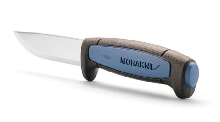 Нож с фиксированным лезвием Morakniv Pro S, сталь Sandvik 12С27, рукоять резина/пластик