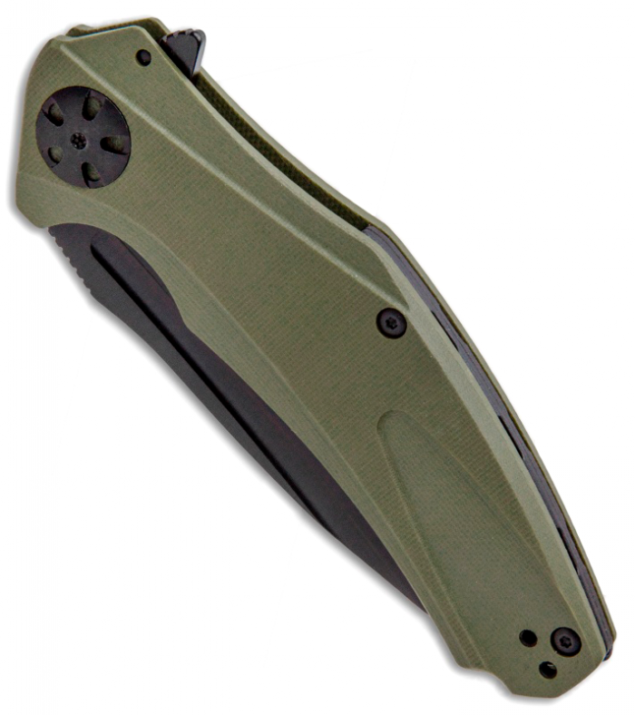 Складной нож Kershaw Natrix XL OD Green 7008OLBLK, сталь 8Cr13MoV, рукоять G-10