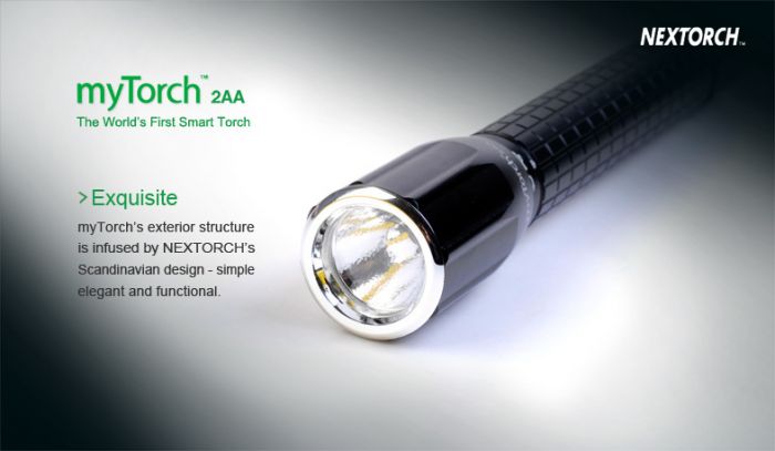 Фонарь светодиодный NexTorch myTorch 2AA Smart LED (NT-MT2AA)