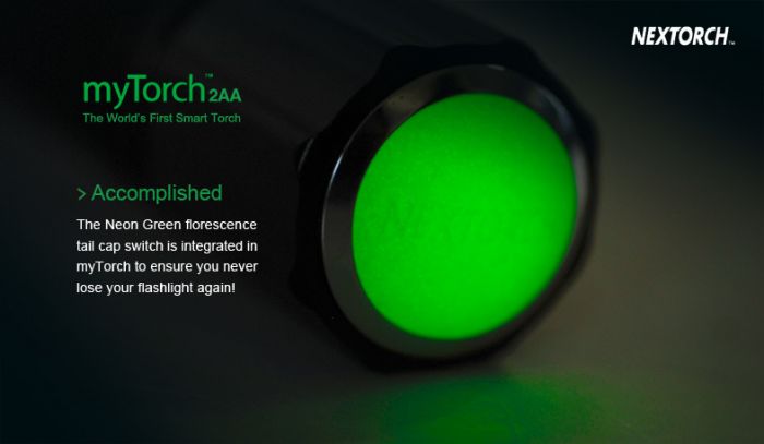 Фонарь светодиодный NexTorch myTorch 2AA Smart LED (NT-MT2AA)