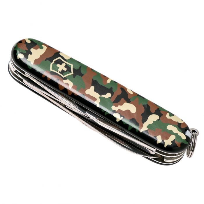 Нож перочинный Victorinox CLIMBER, сталь X55CrMo14, рукоять Cellidor®, камуфляж